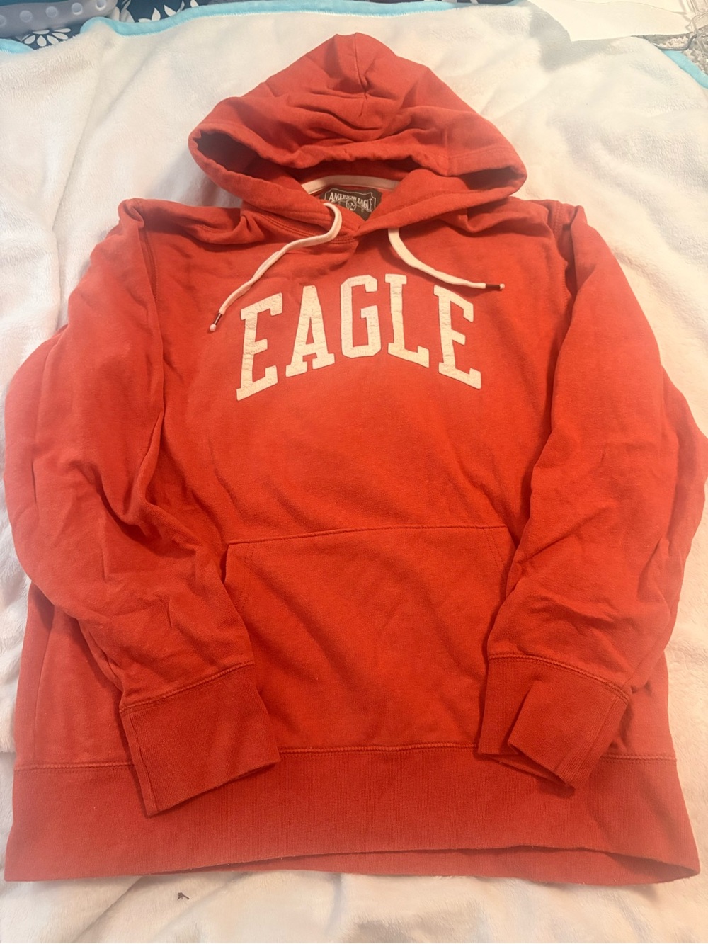 American Eagle Pullover Hoodie - Orange